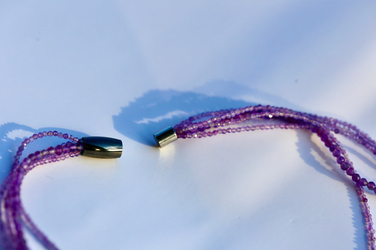 Lavendel Amethyst Kette - The Love Witch