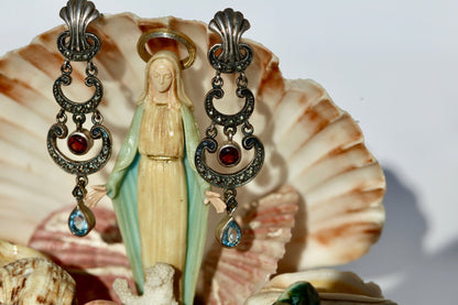 Art Deco Chandelier Ohrringe - The Love Witch