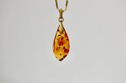 Golden Amber Kette - The Love Witch
