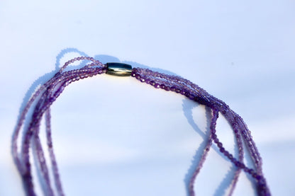 Lavendel Amethyst Kette - The Love Witch