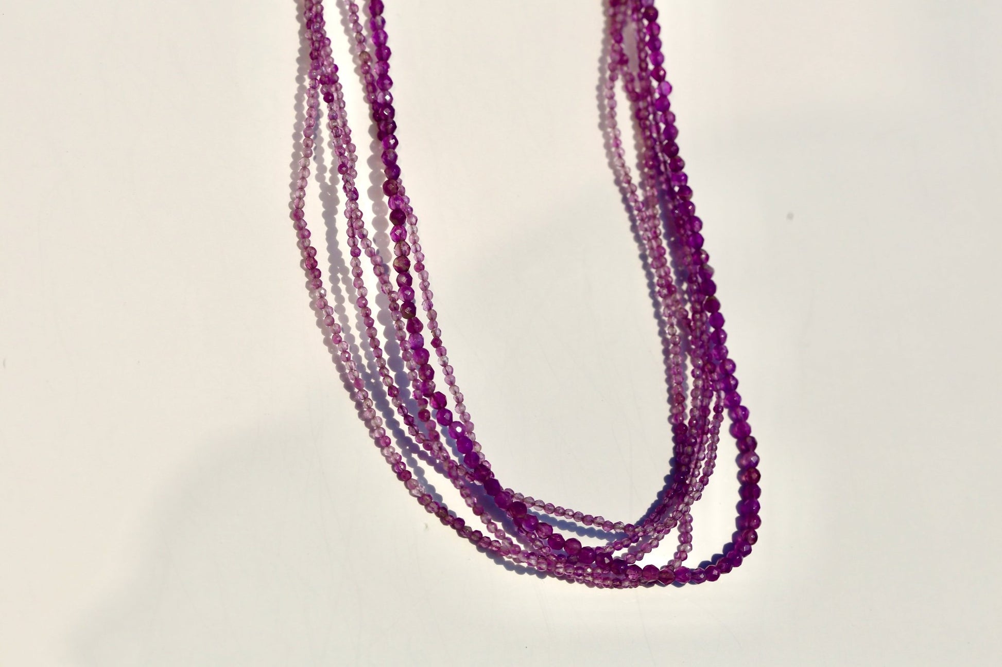 Lavendel Amethyst Kette - The Love Witch