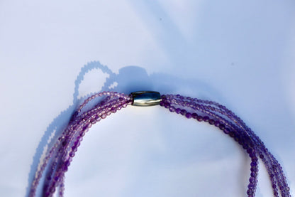 Lavendel Amethyst Kette - The Love Witch