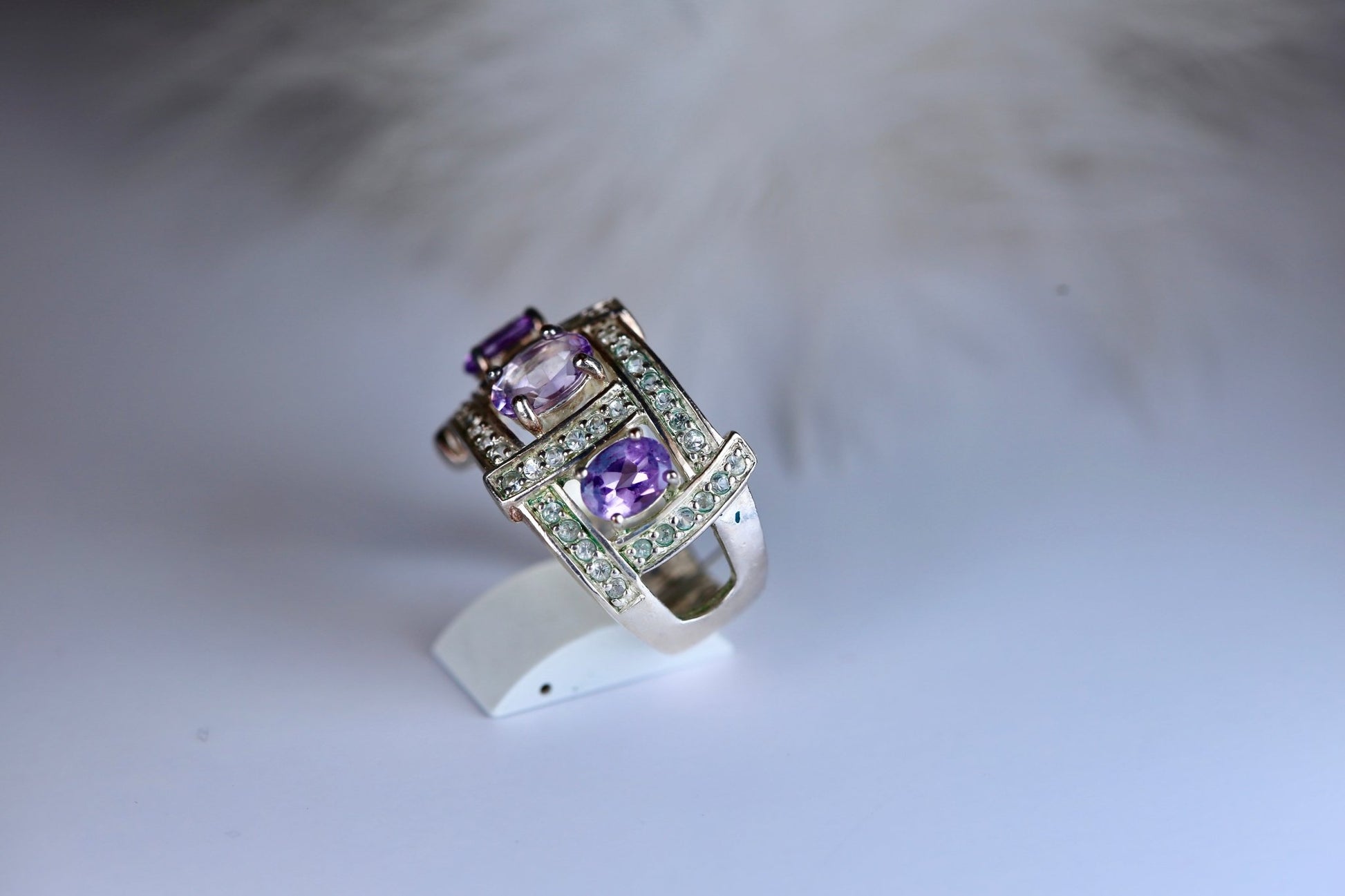 Lavender Eclipse Ring - The Love Witch