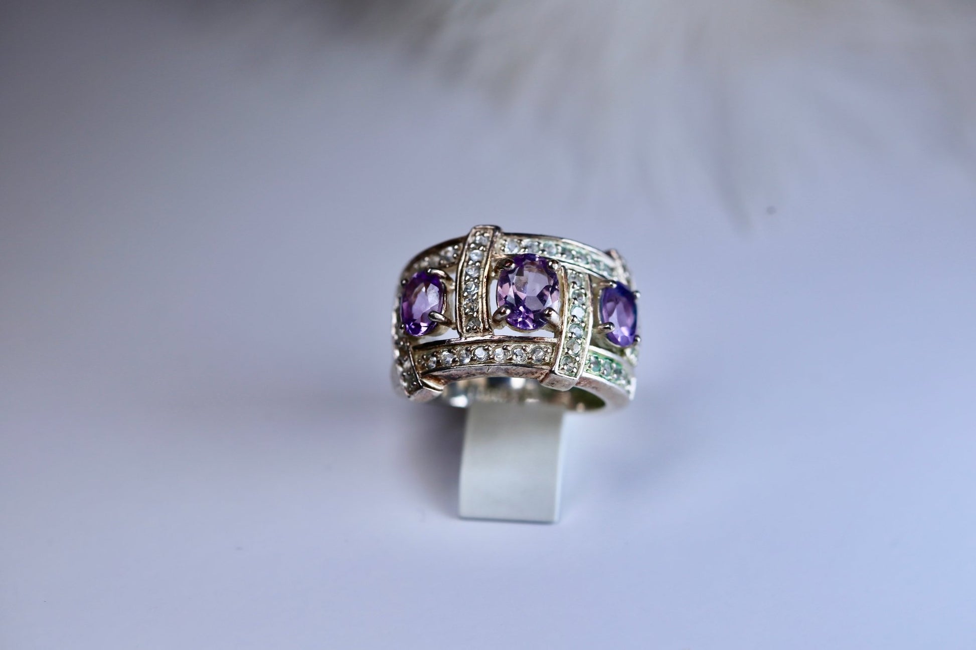 Lavender Eclipse Ring - The Love Witch