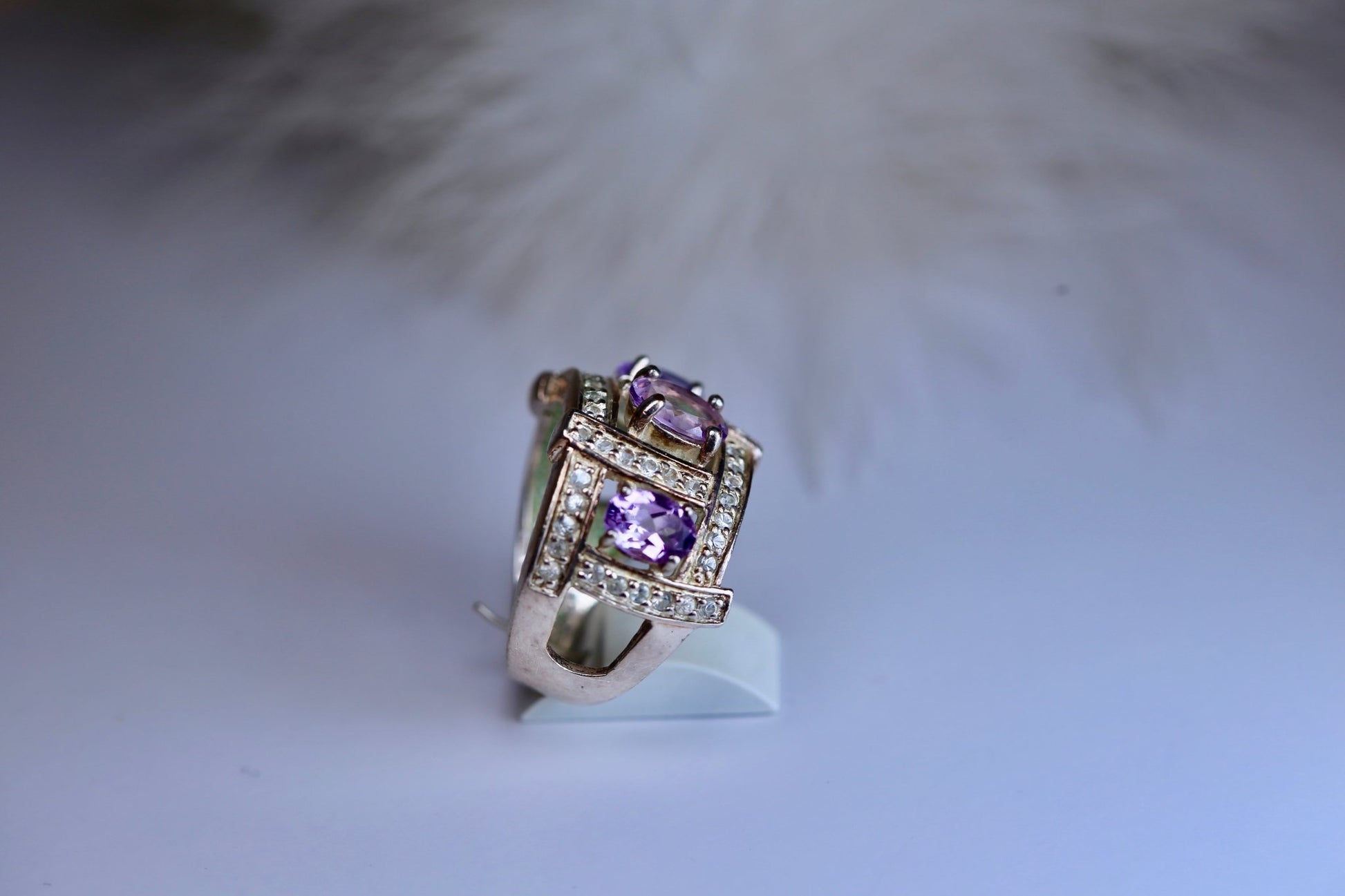 Lavender Eclipse Ring - The Love Witch
