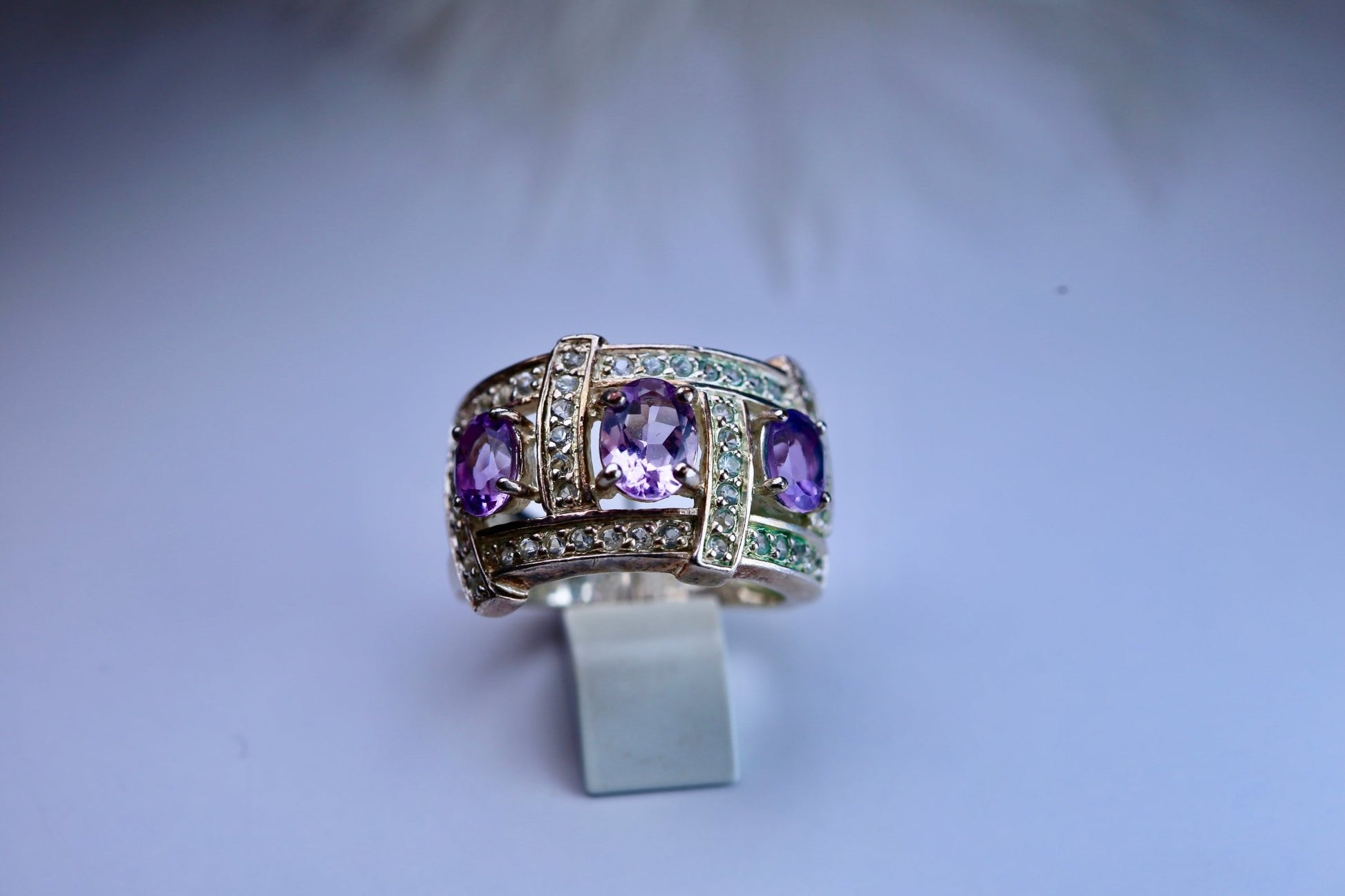 Lavender Eclipse Ring - The Love Witch
