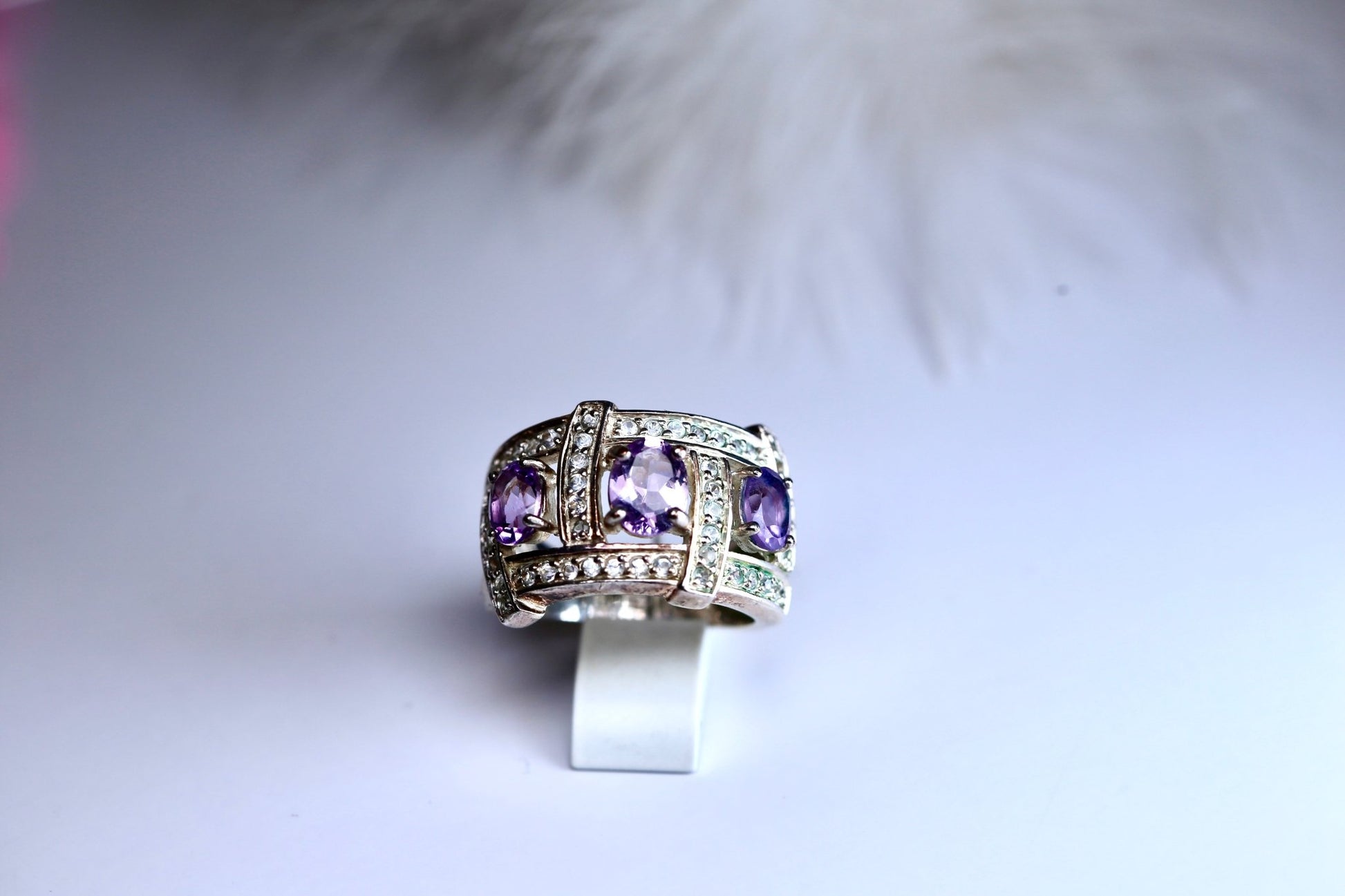 Lavender Eclipse Ring - The Love Witch