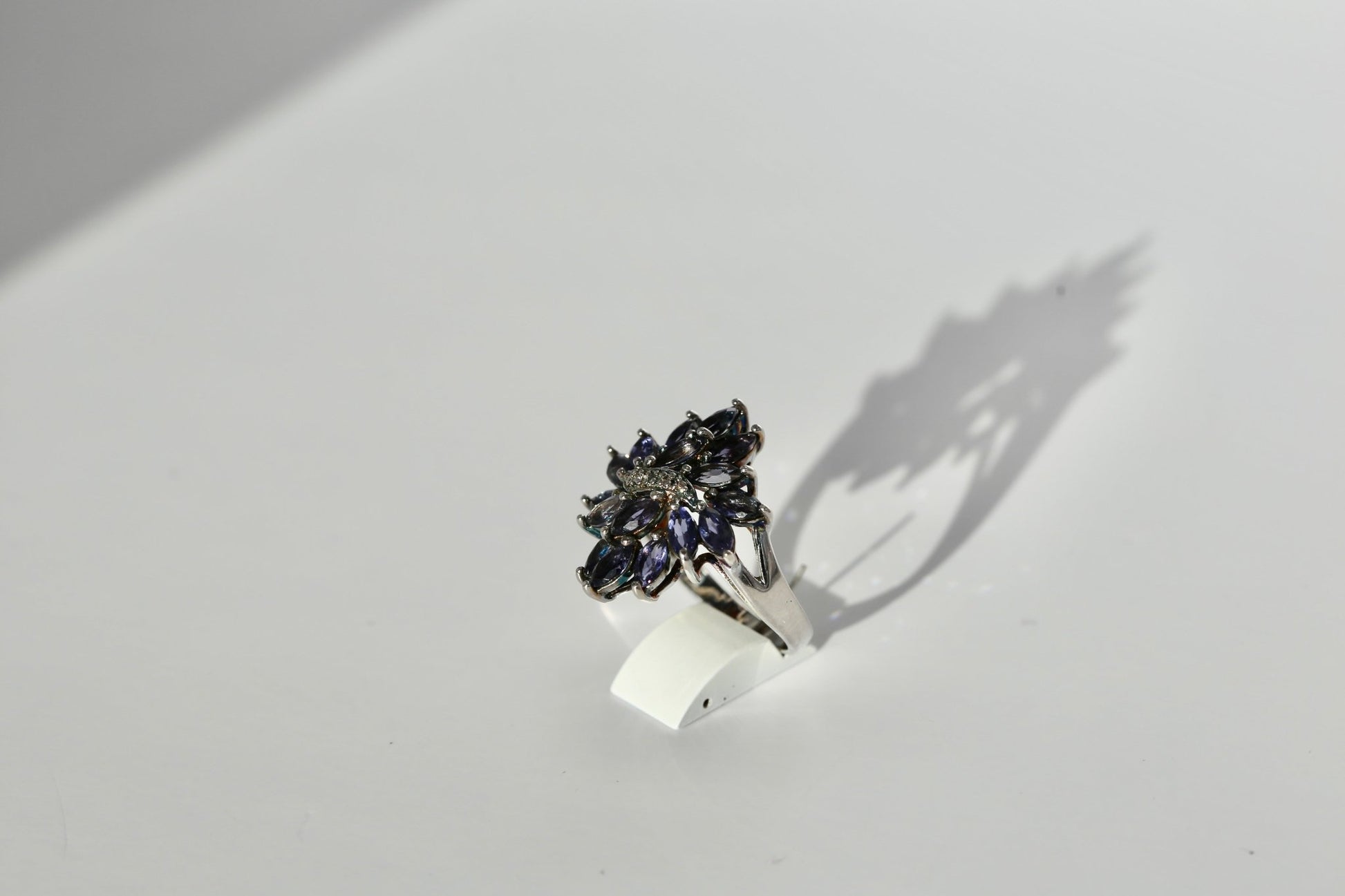 Mystic Amethyst Set Earrings / Ring - The Love Witch