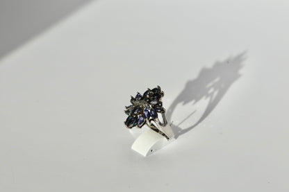 Mystic Amethyst Set Earrings / Ring - The Love Witch