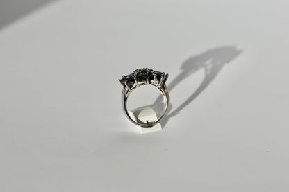 Mystic Amethyst Set Earrings / Ring - The Love Witch