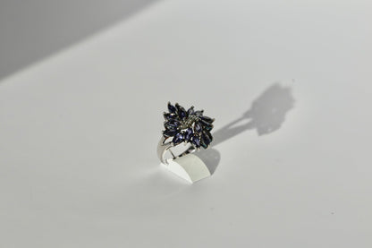 Mystic Amethyst Set Earrings / Ring - The Love Witch