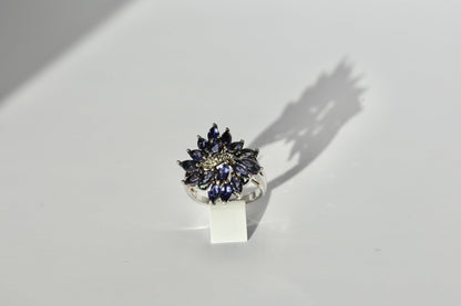 Mystic Amethyst Set Earrings / Ring - The Love Witch