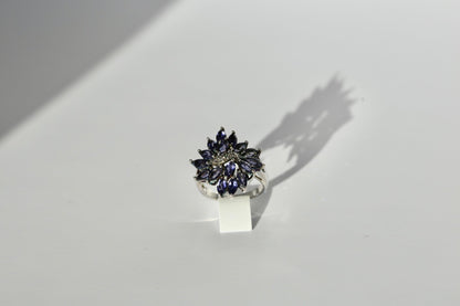 Mystic Amethyst Set Earrings / Ring - The Love Witch