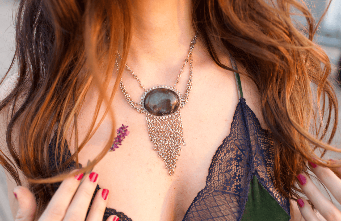 Mystique Moonlight Necklace - The Love Witch
