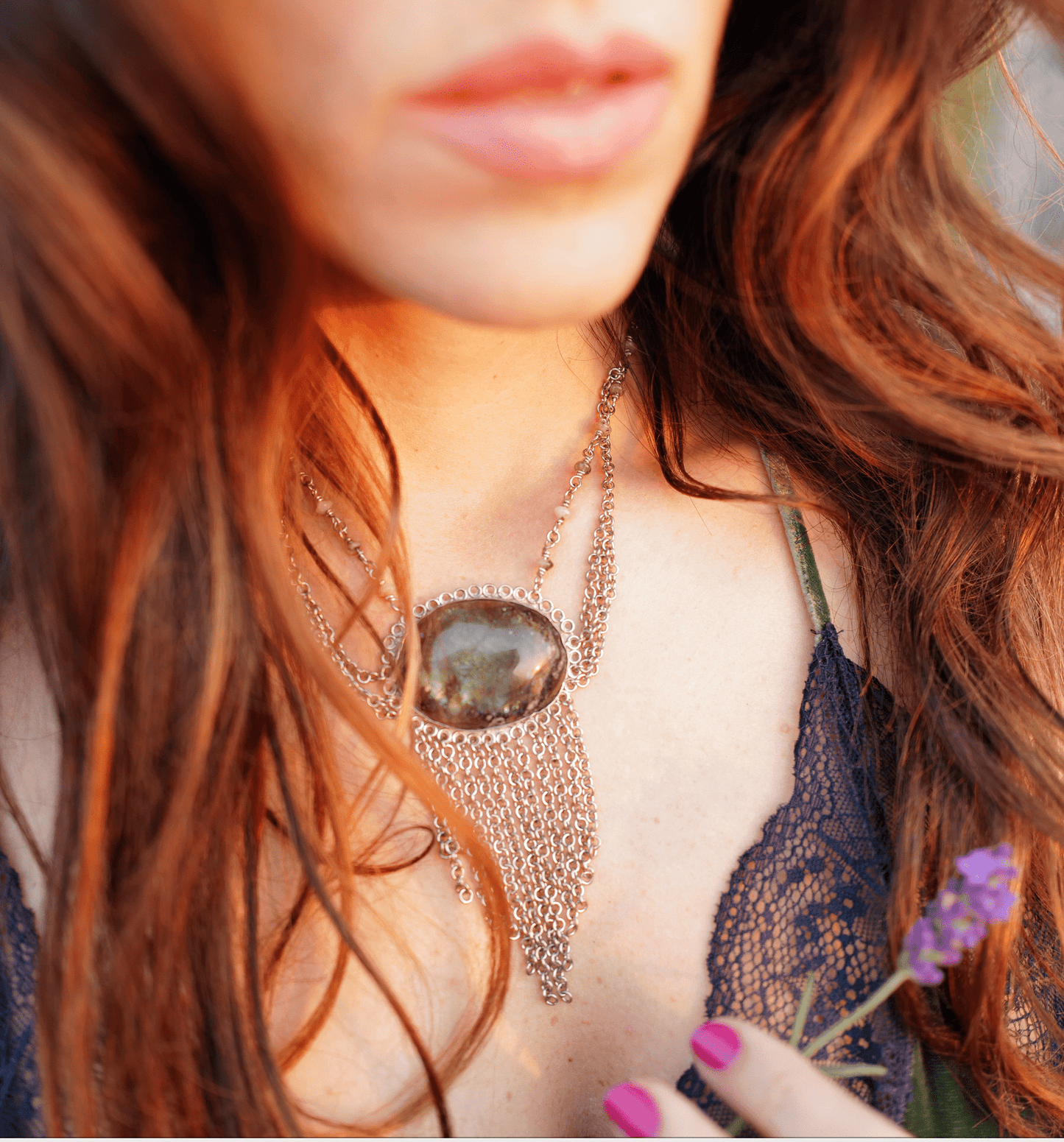 Mystique Moonlight Necklace - The Love Witch